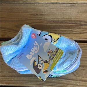 Bluey toddler socks size 4-7 5 pack